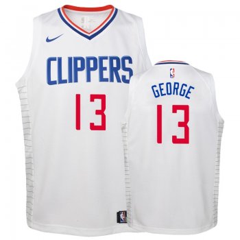 Youth Los Angeles Clippers #13 Paul George Association Jersey