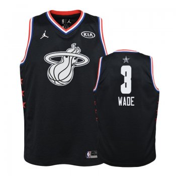 Youth Miami Heat #3 Dwyane Wade All-Star Jersey