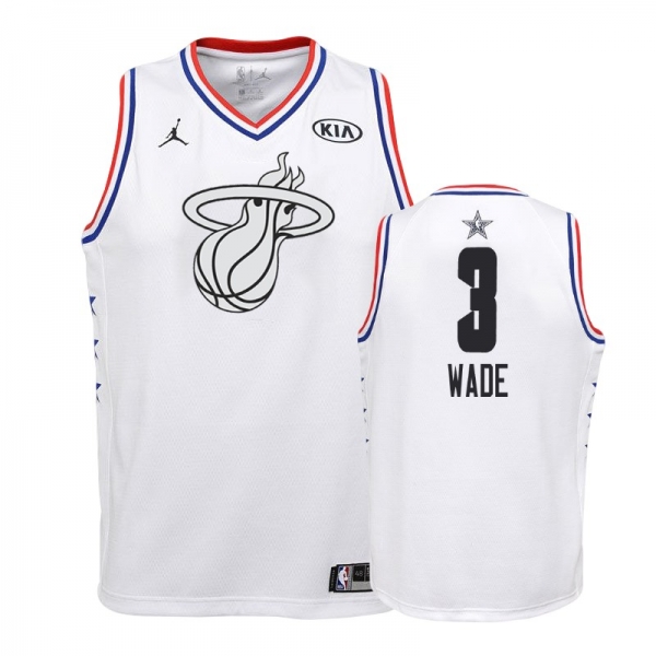 Youth Miami Heat #3 Dwyane Wade All-Star Jersey