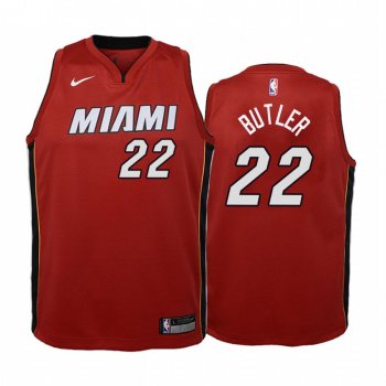 Youth Miami Heat #22 Jimmy Butler Statement Jersey