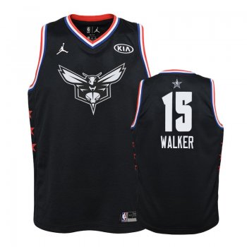 Youth Charlotte Hornets #15 Kemba Walker All-Star Jersey