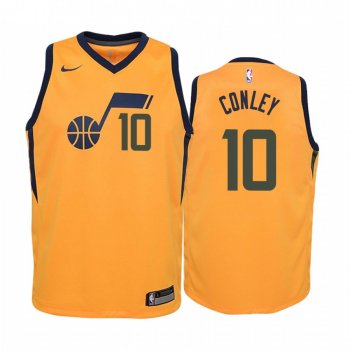 Youth Utah Jazz #10 Mike Conley Statement Jersey