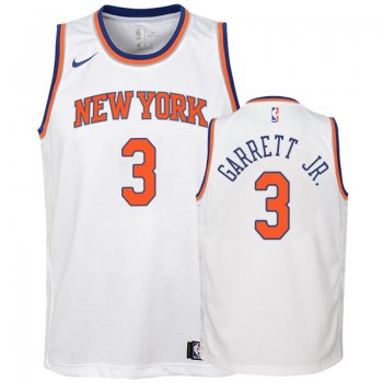 Youth New York Knicks #3 Billy Garrett Jr. Association Jersey