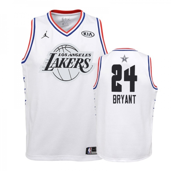 Youth Los Angeles Lakers #24 Kobe Bryant All-Star Jersey