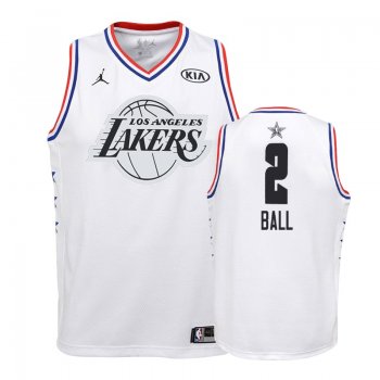 Youth Los Angeles Lakers #2 Lonzo Ball All-Star Jersey