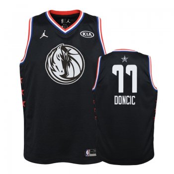 Youth Mavericks Luka Doncic 2019 All-Star Jersey - Black