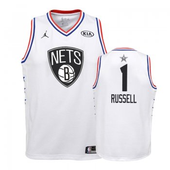 Youth Brooklyn Nets #1 D'Angelo Russell All-Star Jersey