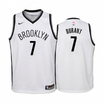 Youth Brooklyn Nets #7 Kevin Durant Association Jersey