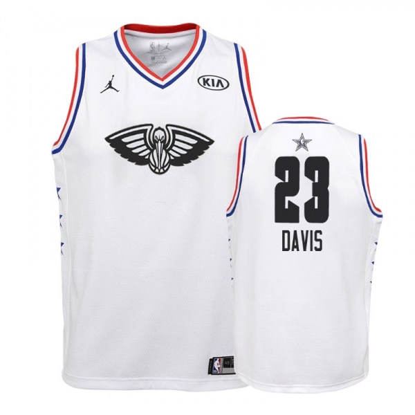 Youth New Orleans Pelicans #23 Anthony Davis All-Star Jersey