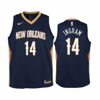 Youth New Orleans Pelicans #14 Brandon Ingram Icon Jersey