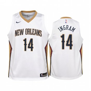 Youth New Orleans Pelicans #14 Brandon Ingram Association Jersey