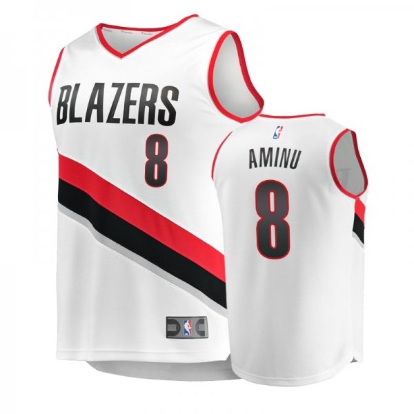 Youth Portland Trail Blazers #8 Al-Farouq Aminu Icon Jersey