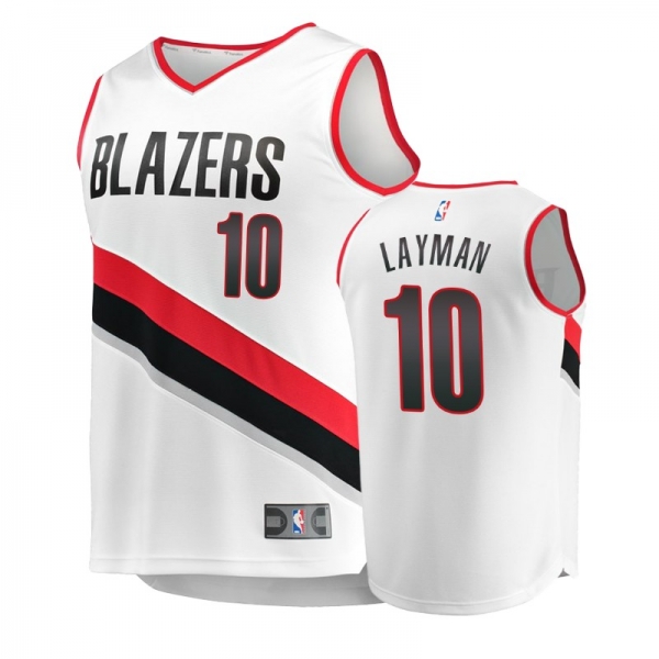 Youth Portland Trail Blazers #10 Jake Layman Icon Jersey