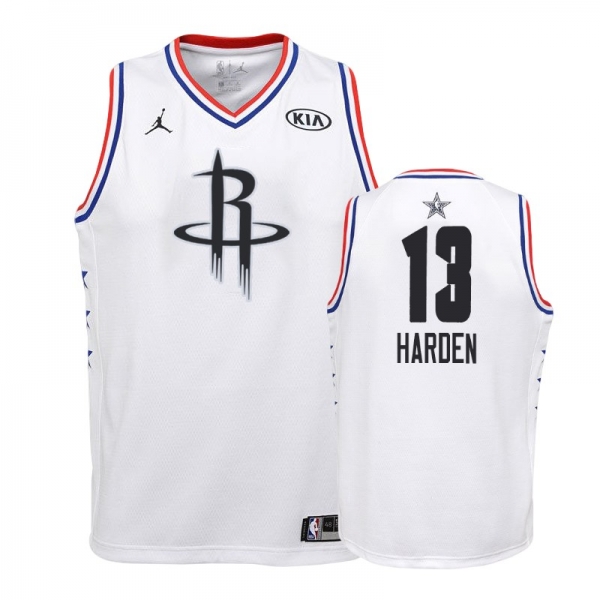 Youth Houston Rockets #13 James Harden All-Star Jersey