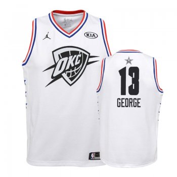 Youth Oklahoma City Thunder #13 Paul George All-Star Jersey