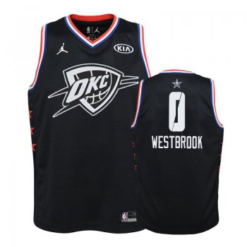 Youth Thunder Russell Westbrook 2019 All-Star Jersey - Black