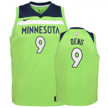 Youth Minnesota Timberwolves #9 Luol Deng Statement Jersey