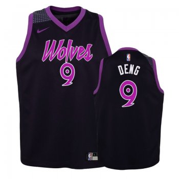 Youth Minnesota Timberwolves #9 Luol Deng City Jersey