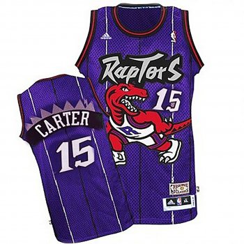 Youth Toronto Raptors #15 Vince Carter Hardwood Classics Jersey