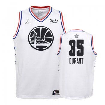 Youth Golden State Warriors #35 Kevin Durant All-Star Jersey