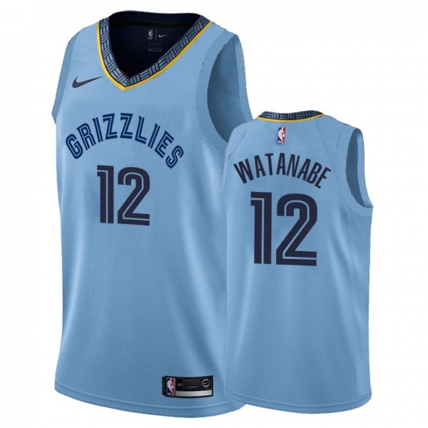 Memphis Grizzlies #12 Yuta Watanabe Statement Jersey