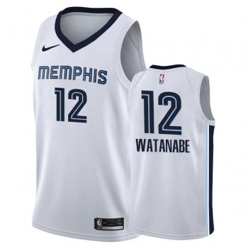 Memphis Grizzlies #12 Yuta Watanabe Association Jersey