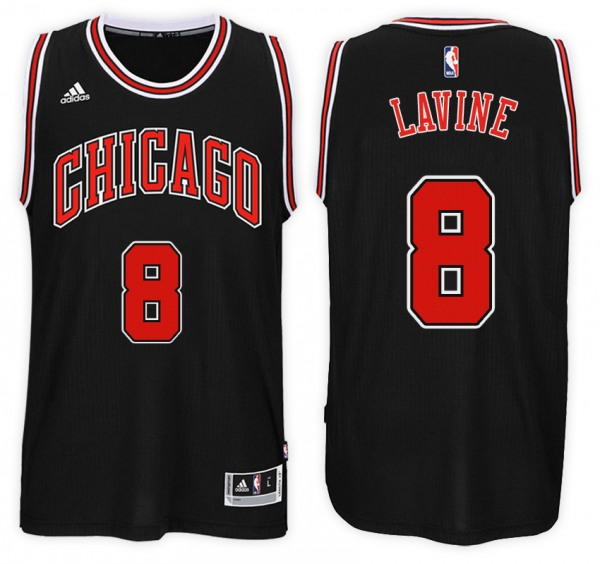 Chicago Bulls #8 Zach LaVine Road Jersey