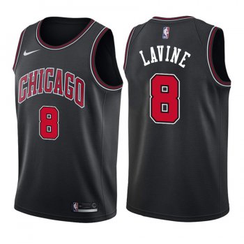 Chicago Bulls #8 Zach LaVine Statement Jersey