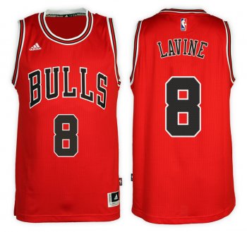 Chicago Bulls #8 Zach LaVine Road Jersey