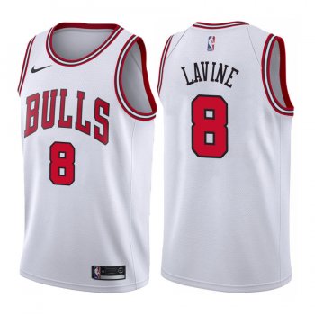 Chicago Bulls #8 Zach LaVine Association Jersey