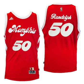 Zach Randolph Grizzlies #50 Hardwood Classics Nights Red Jersey