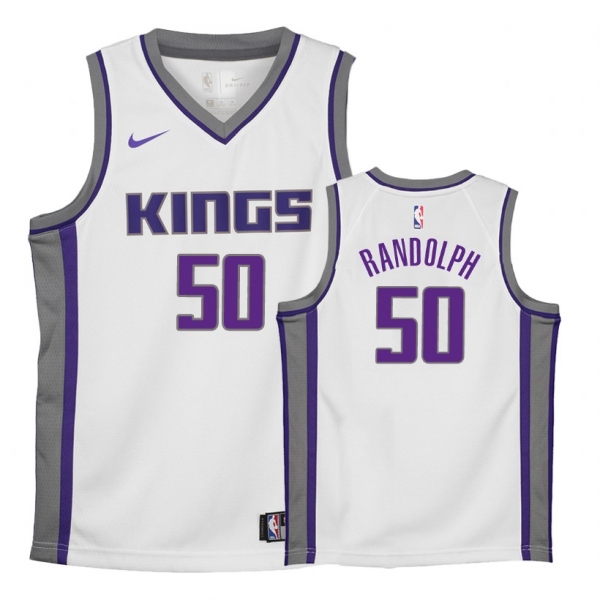 Youth Sacramento Kings #50 Zach Randolph Association Jersey