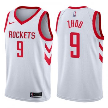 Houston Rockets #9 Zhou Qi Association Jersey