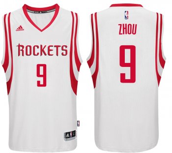 Houston Rockets #9 Zhou Qi Home Jersey