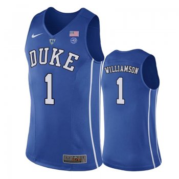 NCAA Basketball #1 Zion Williamson College Basketball Jersey