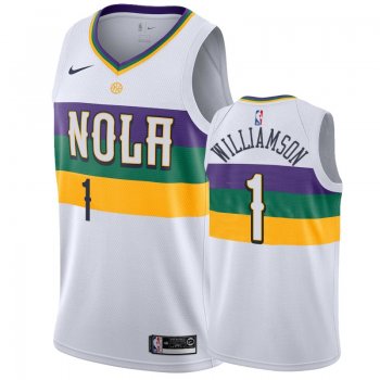 New Orleans Pelicans #1 Zion Williamson City Jersey