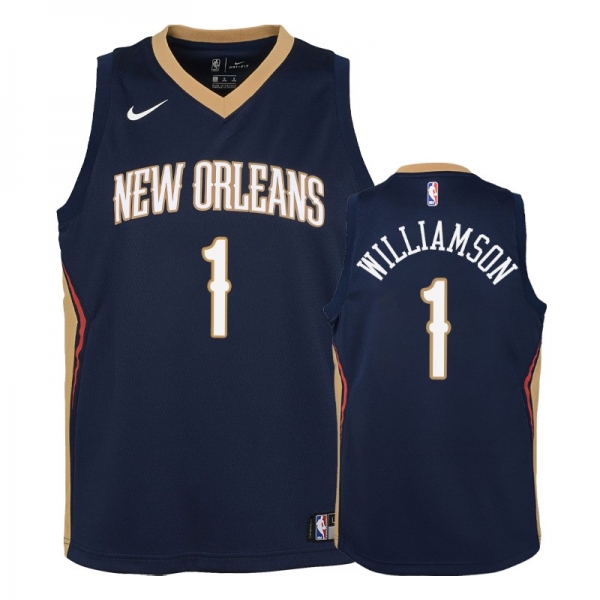 Youth New Orleans Pelicans #1 Zion Williamson Icon Jersey