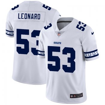 Men's Indianapolis Colts #53 Darius Leonard NFL Team Logo Cool Edition Jerseys