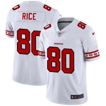 Men's San Francisco 49ers #80 Jerry Rice NFL Team Logo Cool Edition Jerseys