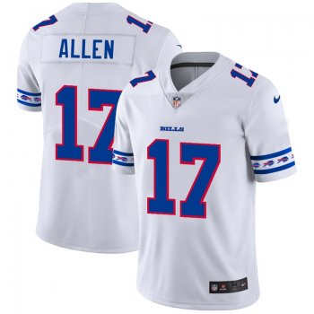 Men's Buffalo Bills #17 Josh Allen NFL Team Logo Cool Edition Jerseys