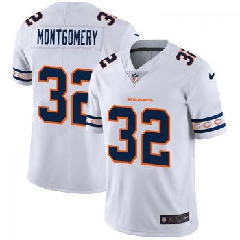 Men's Chicago Bears #32 David Montgomery NFL Team Logo Cool Edition Jerseys