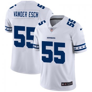 Men's Dallas Cowboys #55 Leighton Vander Esch NFL Team Logo Cool Edition Jerseys