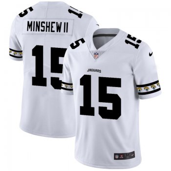 Men's Jacksonville Jaguars #15 Gardner Minshew II NFL Team Logo Cool Edition Jerseys