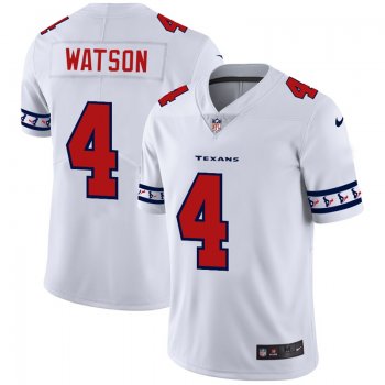 Men's Houston Texans #4 Deshaun Watson NFL Team Logo Cool Edition Jerseys