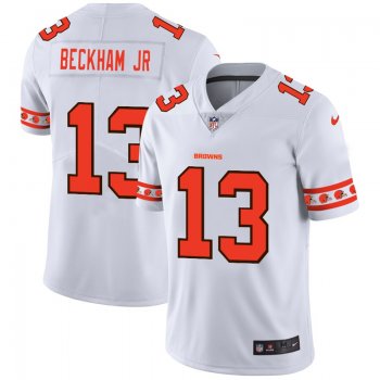 Men's Cleveland Browns #13 Odell Beckham Jr NFL Team Logo Cool Edition Jerseys