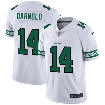 Men's New York Jets #14 Sam Darnold NFL Team Logo Cool Edition Jerseys