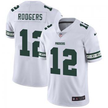 Men's Green Bay Packers #12 Aaron Rodgers NFL Team Logo Cool Edition Jerseys