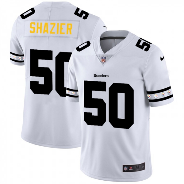 Men's Pittsburgh Steelers #50 Ryan Shazier NFL Team Logo Cool Edition Jerseys