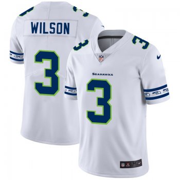 Men's Seattle Seahawks #3 Russell Wilson NFL Team Logo Cool Edition Jerseys