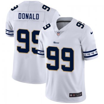 Men's Los Angeles Rams #99 Aaron Donald NFL Team Logo Cool Edition Jerseys